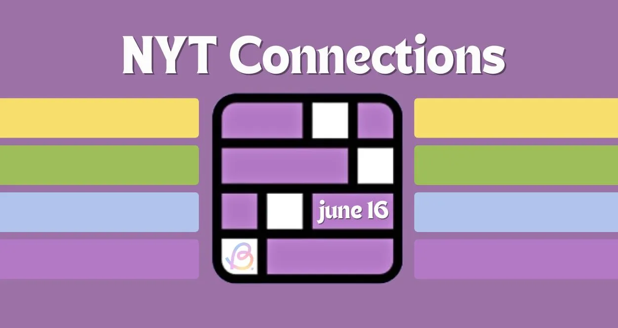 nyt connections hints june 16