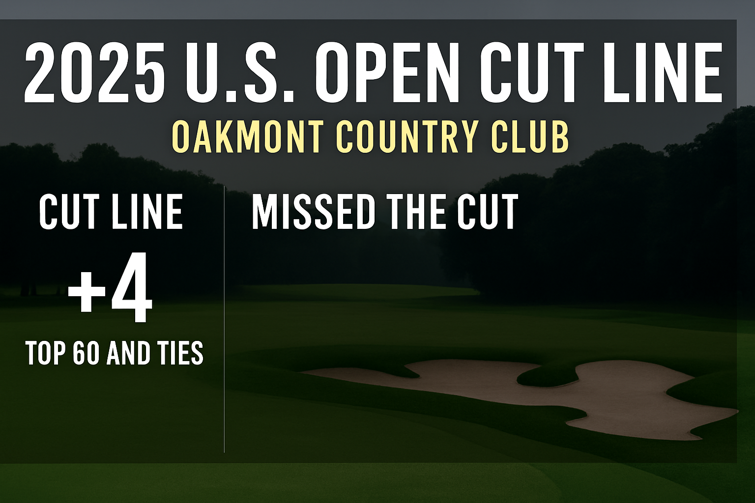 us open cut line 2025